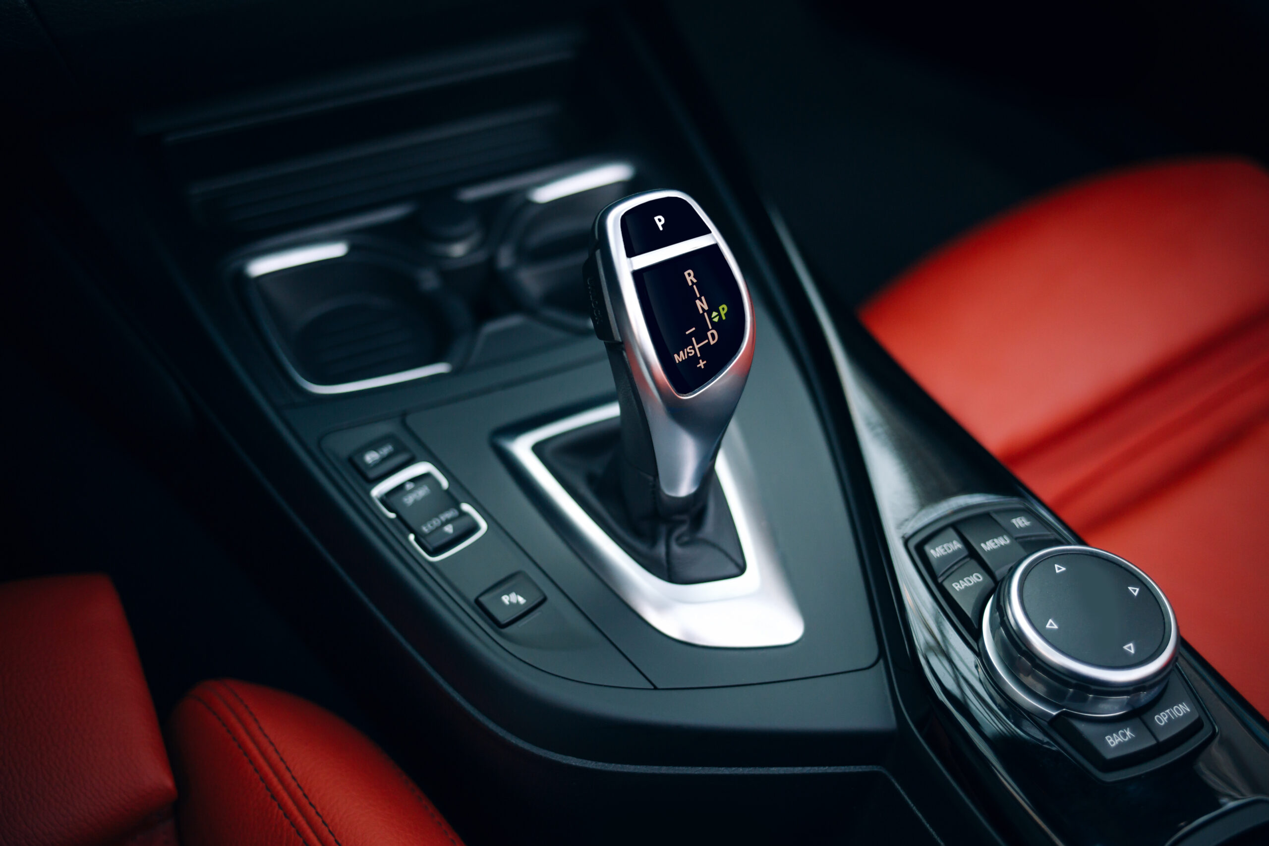 Handle of automatic transmission shift stick